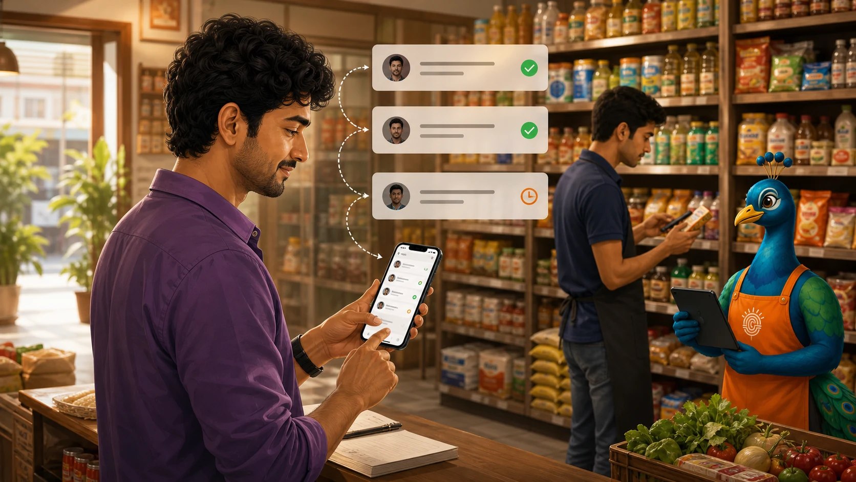 Retail Operations Engine: RADHA resolved state
