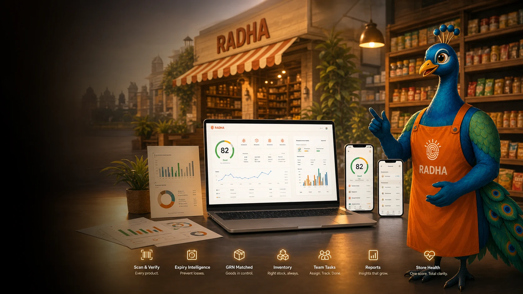 Complete RADHA Ecosystem: RADHA resolved state
